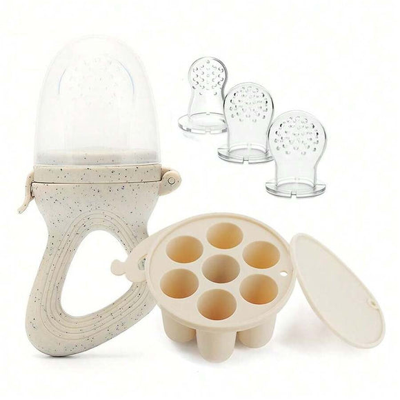 Set Baby Fruit Food Feeder Pacifier