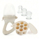 Set Baby Fruit Food Feeder Pacifier