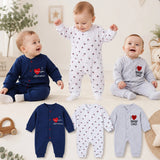 Baby Love Heart Rompers 3-Pack