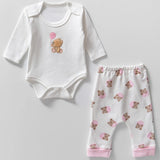 Baby Teddy Bear Bodysuit & Pants Set