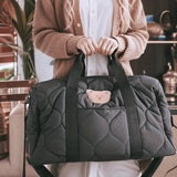 Baby Black Bear Pattern Travel Diaper Bag
