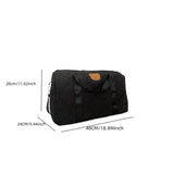 Baby Black Bear Pattern Travel Diaper Bag