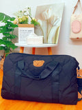 Baby Black Bear Pattern Travel Diaper Bag