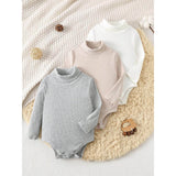 1 piece Turtleneck Long Sleeve Bodysuit