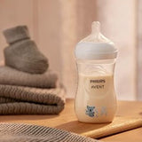 Natural Feeding Bottle with Responsive Dummy Koala Decoration 260 ml