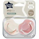 Moda Soother Pack of 2 (0-6M)
