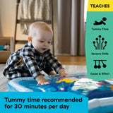 Opus's Ocean of Discovery Water Play Mat Tummy Time Sensory Toy