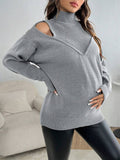 Maternity Long Sleeve Casual Sweater