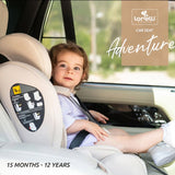 CAR SEAT ADVENTURE i-SIZE 76-150CM, 9-36KG
