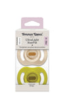 Ultra Light Stay Put Silicone Soothers 6-18M