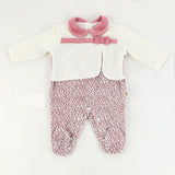 JUMPSUIT...VELVET WITH BOW