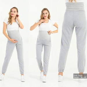 Maternity Sport Pant Light Grey