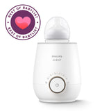 Fast Baby Bottle Warmer with Smart Temperature Control and Automatic Shut-Off
