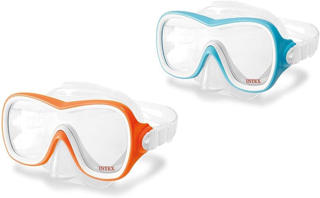 Set Maschera E Boccaglio INTEX Wave Rider - Per Nuoto E Snorkeling - Foto 9
