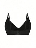 4-Hook Closure Nursing Bra , Plus Size Maternity Bra
