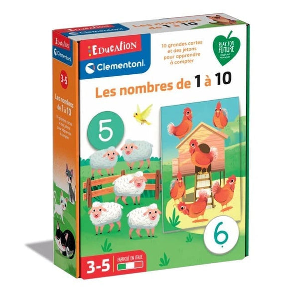 Les nombres de 1 à 10