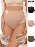 3pcs/Pack High Waisted Maternity Underwear