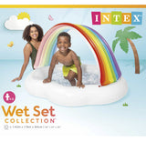 Rainbow Cloud Inflatable Spray Baby Pool