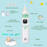 Electric Baby Nasal Aspirator with LCD Display