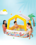 Sun Shade Inflatable Kiddie Pool