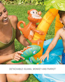 Tropical Island Inflatable Kiddie Pool
