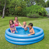 Crystal Blue Inflatable Pool - 168*38 cm