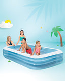 Swim Center Family Inflatable Pool 305X183X56 Cm