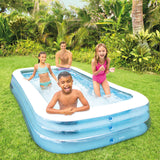 Swim Center Family Inflatable Pool 305X183X56 Cm