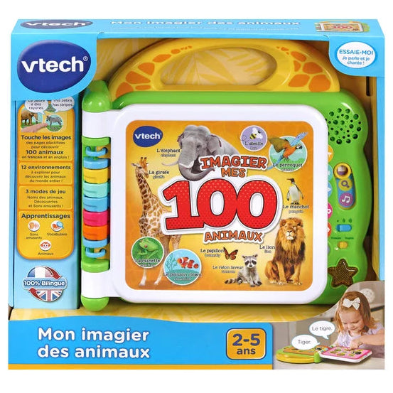 My bilingual animal picture book