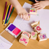 Wooden Stamp Set Friendship