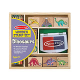 Wooden Stamp Set Dinosaurs