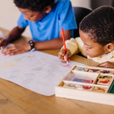 Wooden Stamp Set Dinosaurs