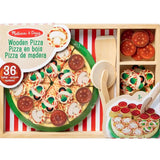 Pizza Party Wooden Play Food Set