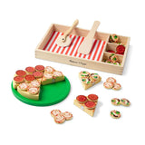 Pizza Party Wooden Play Food Set