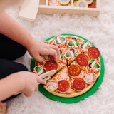 Pizza Party Wooden Play Food Set