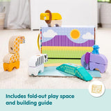 Blockables Safari Snap and Play Set
