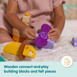 Blockables Safari Snap and Play Set