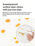 Printed Foldable Diaper Changing Mat & Clutch