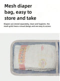 Printed Foldable Diaper Changing Mat & Clutch