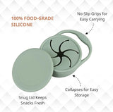 Tommee Tippee Collapsible Silicone Snack Storage Pot