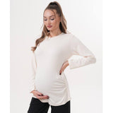 Long-Sleeve Maternity Top
