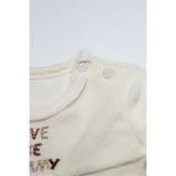 2-Piece Velvet Set I Love Mommy