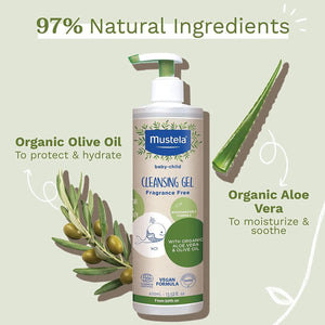 Bio Organic Cleansing Gel Hair & Body 400ml
