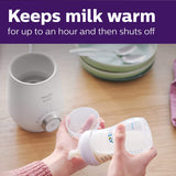 Fast Baby Bottle Warmer with Smart Temperature Control and Automatic Shut-Off