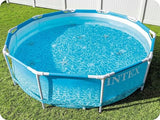 Beachside Metal Frame Pool with Filter Pump