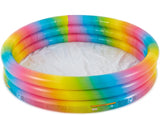 Rainbow Ombre Inflatable Pool