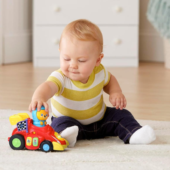 Baby Race-Along Bear Baby Toy Car For Ages 12-36 Months