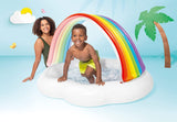 Rainbow Cloud Sunshade Baby Paddling Pool