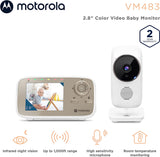 VM483 Video Baby Monitor with Camera