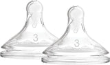 Level 3 Silicone Wide-Neck "Options" Nipple, 2-Pack | 382-INTL